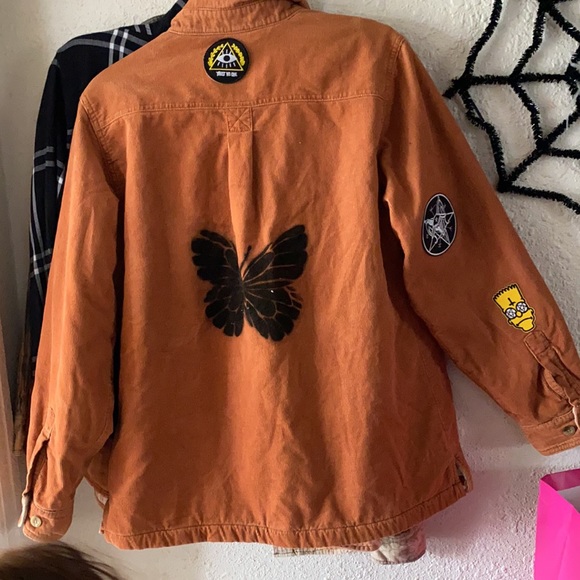 Upcycled Corduroy patched jacket - Picture 2 of 7